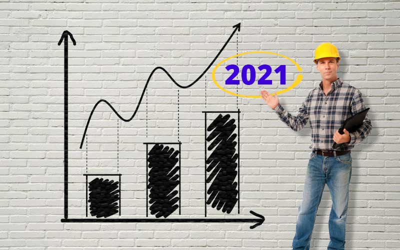 Mercado da Construção Civil 2021 prevê retomada e aquecimento